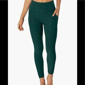 Beyond Yoga Spacedye Out of Pocket Hunter green